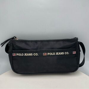 Vintage Ralph Lauren Polo Jeans Co. Navy Blue Small Shoulder Purse bag Y2K